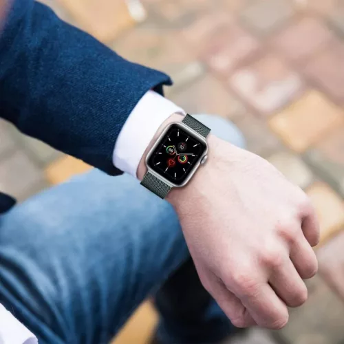 Apple Watch 4/5/6/7/8/9/10/11/SE/Ultra (42/44/45/49mm) Tech-protect Mi-5906735412666 2 kép