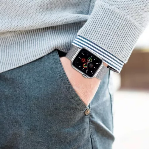 Apple Watch 4/5/6/7/8/9/10/11/SE/Ultra (42/44/45/49mm) Tech-protect Mi-5906735412666 5 kép
