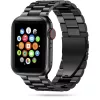 Apple Watch 4/5/6/7/8/9/10/11/SE/Ultra (42/44/45/49mm) Tech-Protect Stainless Óraszíj Fekete