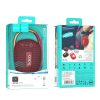HOCO vezeték nélküli bluetooth hangszóró HC17 borvörös-6931474796097 2 kép