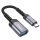 HOCO átalakító OTG Type C (hím) - USB A (női) 3.04A UA24 fekete-6942007608848 1 kép