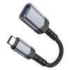 HOCO átalakító OTG Type C (hím) - USB A (női) 3.04A UA24 fekete-6942007608848 5 kép