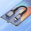 HOCO átalakító OTG Type C (hím) - USB A (női) 3.04A UA24 fekete-6942007608848 7 kép