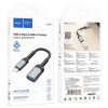 HOCO átalakító OTG Type C (hím) - USB A (női) 3.04A UA24 fekete-6942007608848 8 kép