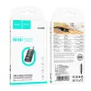 HOCO adapter Type C (férfi) - Lightning (női) UA36D átlátszó feke-6942007647236 7 kép