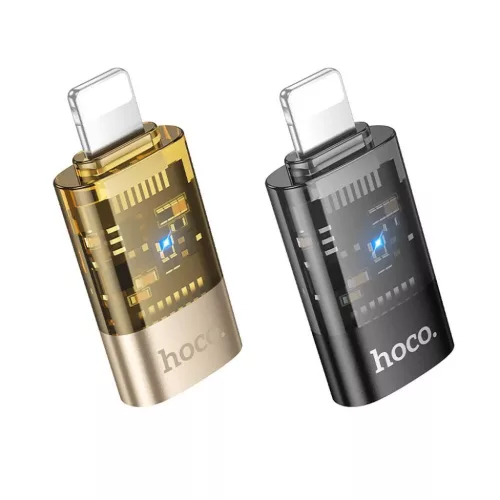 HOCO adapter OTG Lightning (férfi) to Type C (női) UA36A átlátszó-6942007647175 4 kép