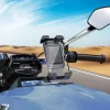 HOCO kerékpár/motorbicikli kormányra rögzíthető tartó H82 feket-6942007647922 8 kép