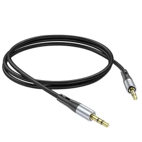   HOCO kábel AUX Jack 3,5 mm (férfi) - Jack 3,5 mm (férfi) UPA22 1 m fekete