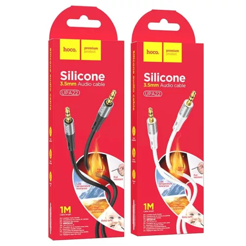 HOCO kábel AUX Jack 3,5 mm (férfi) - Jack 3,5 mm (férfi) UPA22 1 m -6931474769459 7 kép