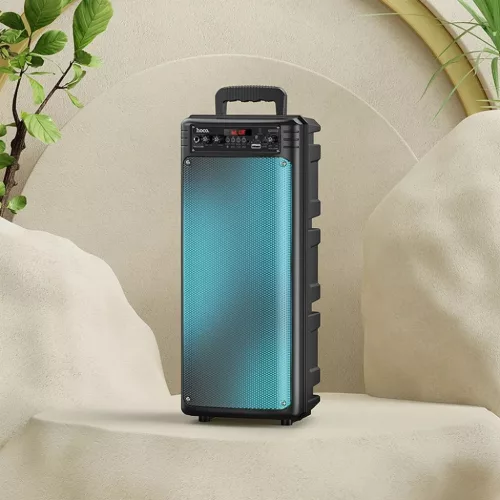 HOCO vezeték nélküli hangszóró bluetooth + vezetékes mikrofon BS-6931474780799 7 kép