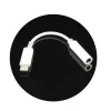 Adapter AUX Lightning (férfi) - Jack 3,5 mm (női) BOX fehér-5901737421302 2 kép