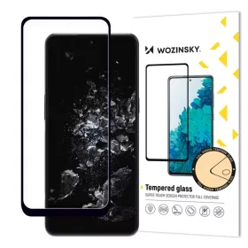   Wozinsky Full Glue edzett üveg teljes kijelzővédő üvegfólia fekete kerettel OnePlus 10T / OnePlus Ace Pro 9H teljes kijelző, üvegfólia