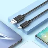 HOCO kábel USB A-ról Micro USB-re 2,4A X88 1 m fekete-6931474783325 4 kép