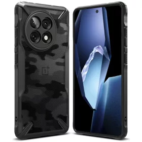 Ringke Fusion X OnePlus 13R Camo Fekete tok-8800293851875 2 kép