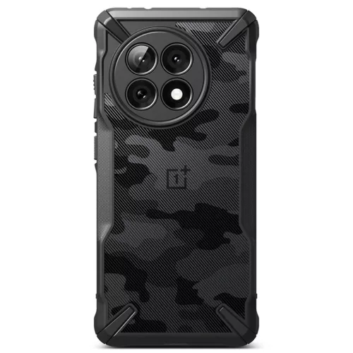 Ringke Fusion X OnePlus 13R Camo Fekete tok-8800293851875 3 kép