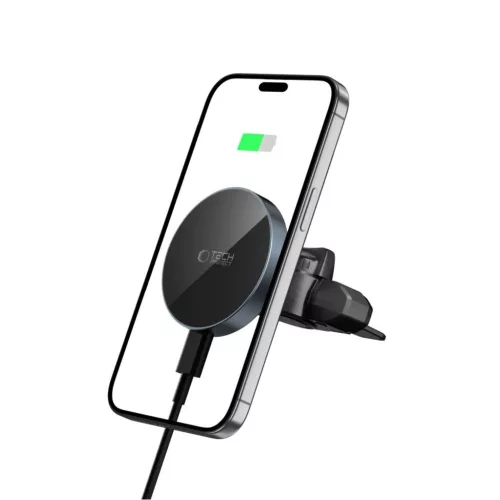 Tech-protect Mm15w-v5 Mágneses Magsafe Cd & Vent Autós Tartó Vezet�-5906302361083 3 kép