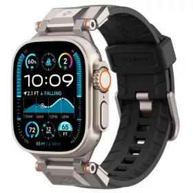   Spigen Durapro Armor Apple Watch 6 / 7 / 8 / 9 / 10 / 11 / Se / Ultra 1 / 2 / 3 / 4 (44 / 45 / 46 / 49 mm) Szürke szíj