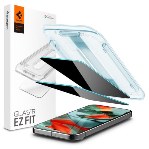 Spigen Glas.tr "Ez Fit" 2-csomag Google Pixel 9 Pro XL Privacy üvegf�-8800283301380 13 kép