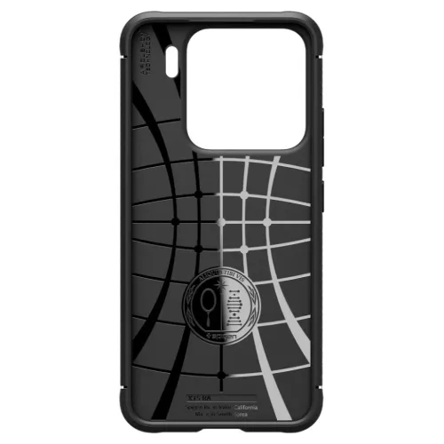  Xiaomi 15 Matt Fekete Spigen Rugged Armor tok (ACS08859)-8809971236829 7 kép