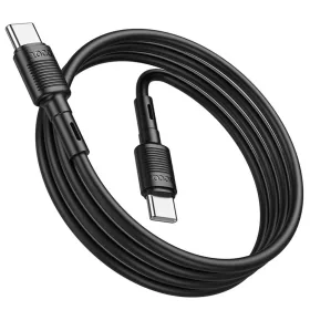 HOCO kábel Type C to Type C PD 3A 60W X83 1 m fekete-6931474770929 2 kép