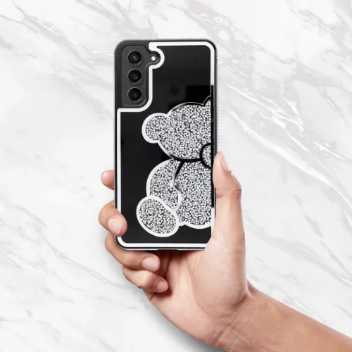 TEDDY BEAR tok Samsung Galaxy A56 5G ezüst-5903396358838 6 kép