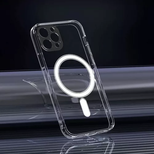 iPhone 16e/17e CLEAR MAG COVER tok kompatibilis MagSafe átlátszó-5903396365966 7 kép