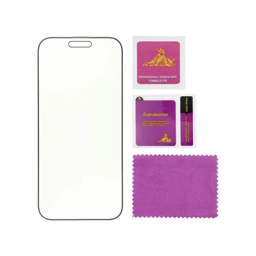 OG Shuijia üvegfólia - iPhone 13 Pro Max / 14 Plus fekete-5903396352331 5 kép