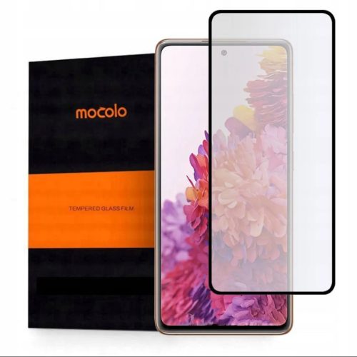 Mocolo TG+ kijelzővédő 9H üvegfólia Samsung S20 FE fekete-0795787714768 1 kép
