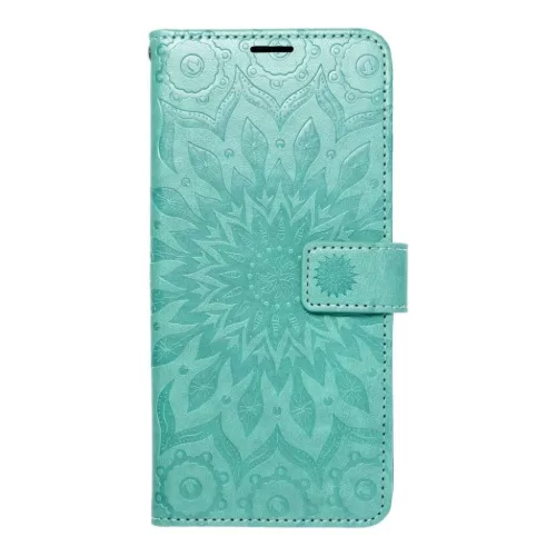 MEZZO fliptok Samsung Galaxy S21 mandala zöld tok-5903396105562 5 kép