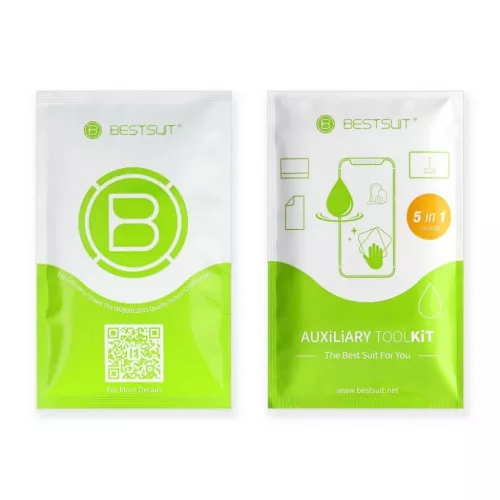 Bestsuit Flexible Hybrid Glass 5D Samsung Galaxy S21 Ultra fekete (Hot-5903396096730 4 kép
