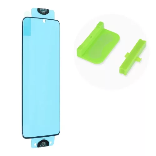 Bestsuit Flexible Hybrid Glass 5D Samsung Galaxy S21 Ultra fekete (Hot-5903396096730 7 kép