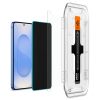 Spigen Glas.tr „Ez Fit” Hd 2-pack Galaxy S24 / S25 Privacy üvegf�-8800283301335 7 kép