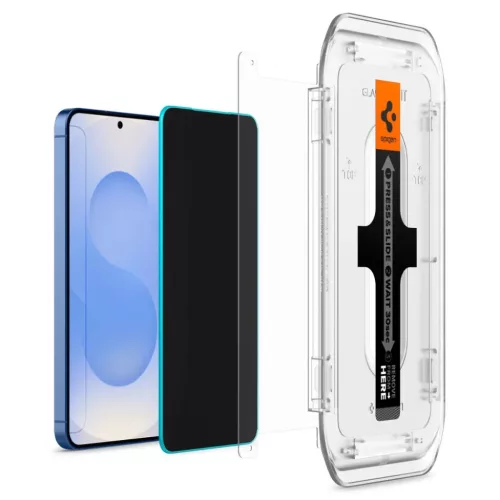 Spigen Glas.tr „Ez Fit” Hd 2-pack Galaxy S24 / S25 Privacy üvegf�-8800283301335 8 kép