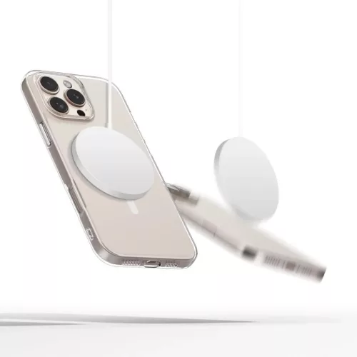 iPhone 16e/17e Tech-protect Flexair Magsafe átlátszó tok-5906302360178 3 kép