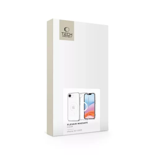 iPhone 16e/17e Tech-protect Flexair Magsafe átlátszó tok-5906302360178 5 kép