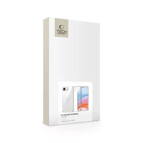 iPhone 16e Tech-protect Flexair Hybrid átlátszó tok-5906302360185 7 kép