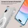 iPhone 16e Tech-protect Flexair Hybrid Magsafe átlátszó tok-5906302360192 5 kép