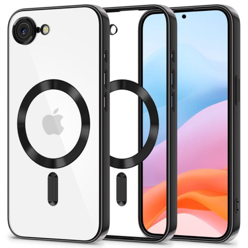 iPhone 16e Tech-protect Magflex Magsafe Shiny fekete tok-5906302360246 5 kép