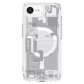  Apple iPhone 16e Fehér Spigen Ultra Hybrid Mag Magsafe Zero One tok-8809971239721 2 kép