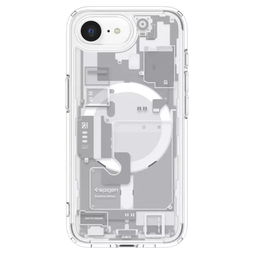  Apple iPhone 16e Fehér Spigen Ultra Hybrid Mag Magsafe Zero One tok-8809971239721 2 kép