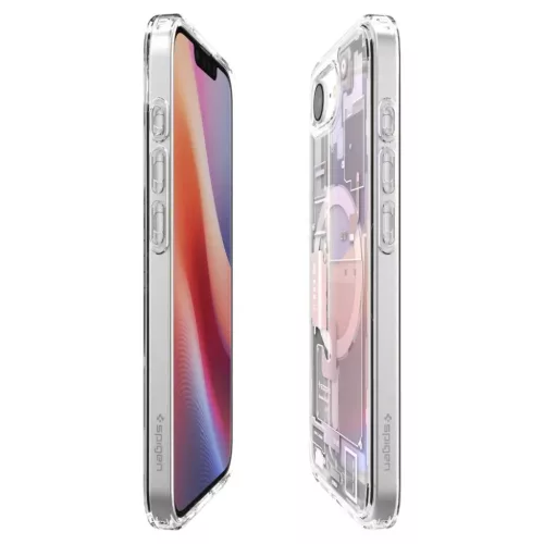  Apple iPhone 16e Fehér Spigen Ultra Hybrid Mag Magsafe Zero One tok-8809971239721 7 kép