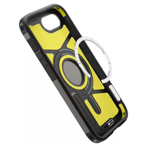  iPhone 16e Spigen Tough Armor Mag Magsafe szürke gunmetal tok-8809971239660 8 kép
