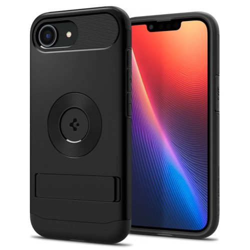 iPhone 16e Spigen Slim Armor Mag Magsafe fekete tok-8809971239592 9 kép