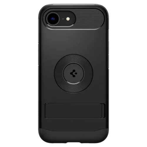  iPhone 16e Spigen Slim Armor Mag Magsafe fekete tok-8809971239592 2 kép