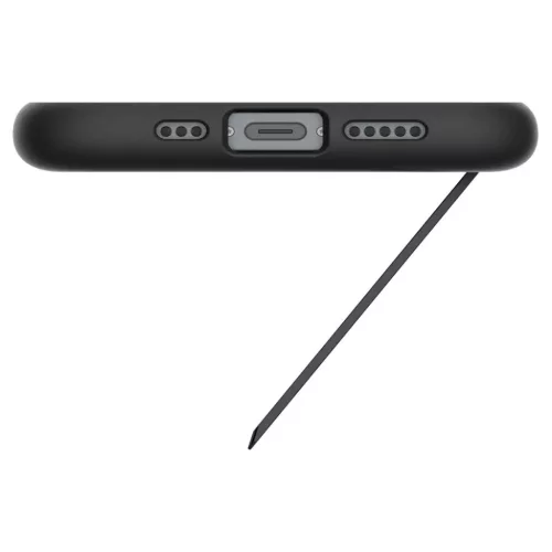  iPhone 16e Spigen Slim Armor Mag Magsafe fekete tok-8809971239592 5 kép