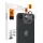 iPhone 16e/17e Spigen Optik Pro Glas.tr „ez Fit” kamera védő 2-csomag fekete kerettel, üvegfólia