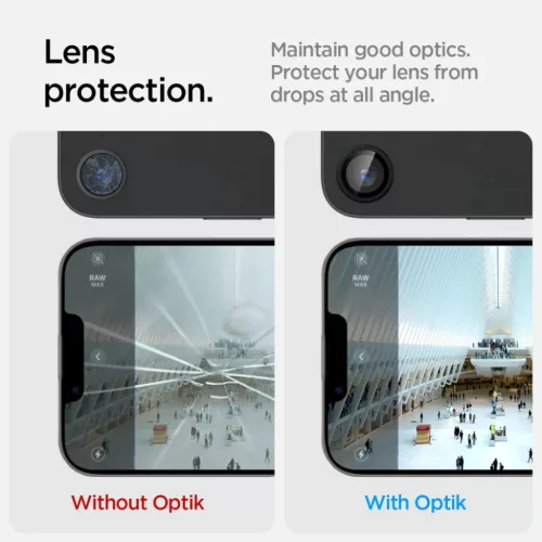 iPhone 16e Spigen Optik Pro Glas.tr „ez Fit” kamera védő 2-csoma-8800283301052 10 kép