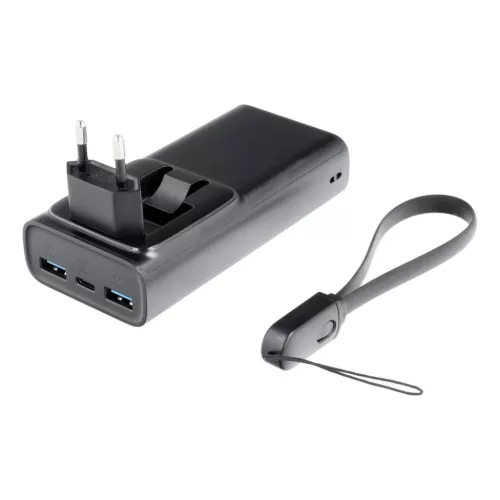 VEGER powerbank 10 000 mAh PD QC3.0 20W ACE100 (W1146) fekete-6970453555195 3 kép