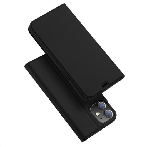 iPhone 12 mini Dux Ducis Skin Pro fliptok fekete-6934913060049 1 kép
