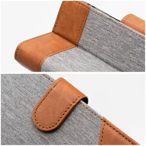 JEANS fliptok Xiaomi Redmi Note 14 4G tok szürke-5903396375071 2 kép